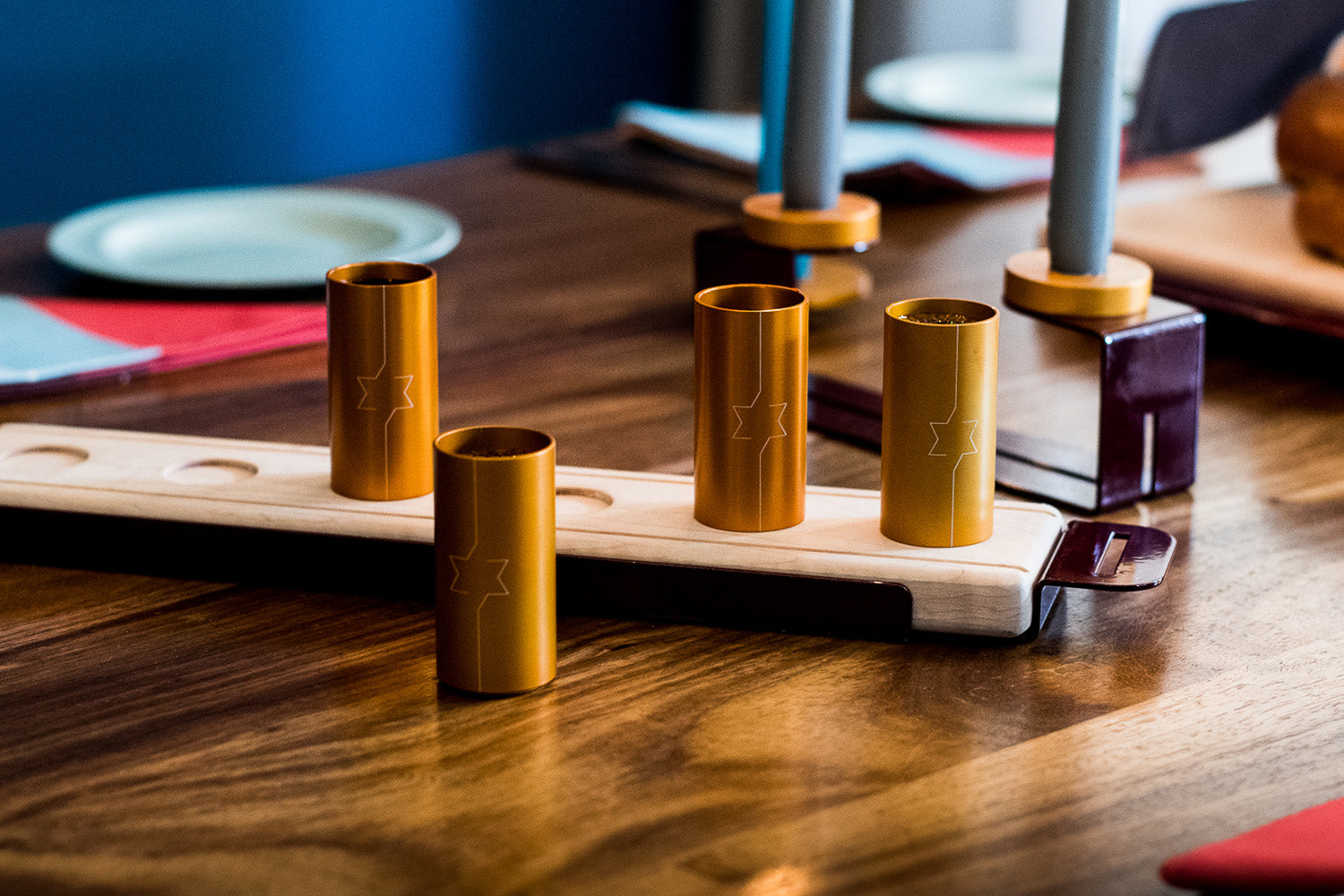 Chai Modern | Meshuggeneh & Chutzpah | Metal & Wood Judaica Chai Modern | Meshuggeneh & Chutzpah | Metal & Wood Judaica