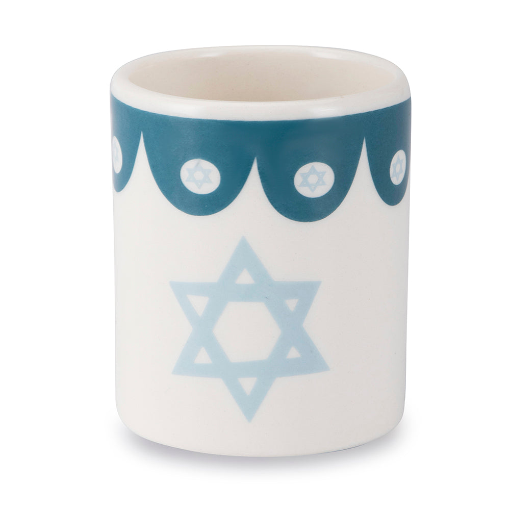 MAZALTOV - SET OF 6 KIDDUSH CUPS