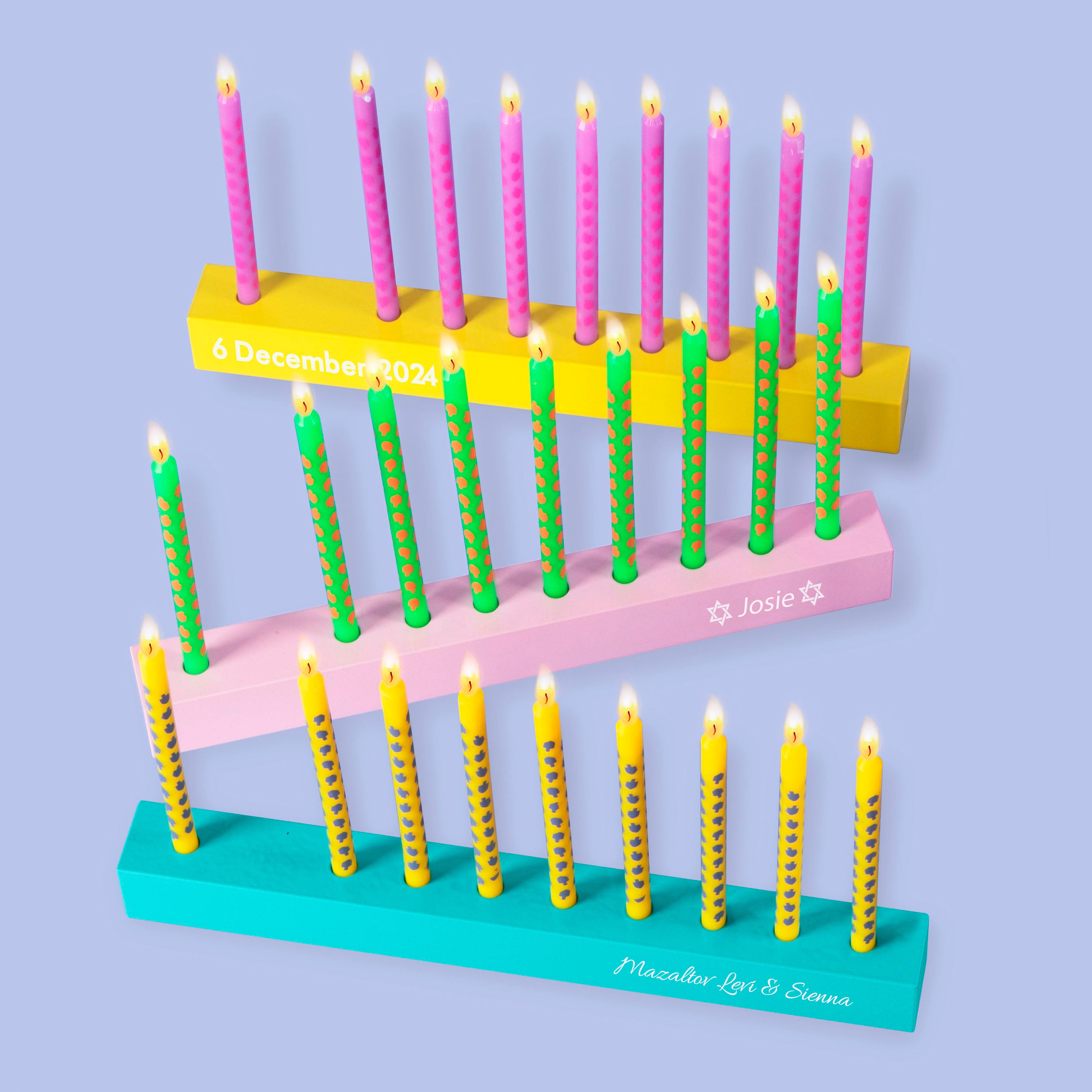 LICHT - DOUBLE MENORAH