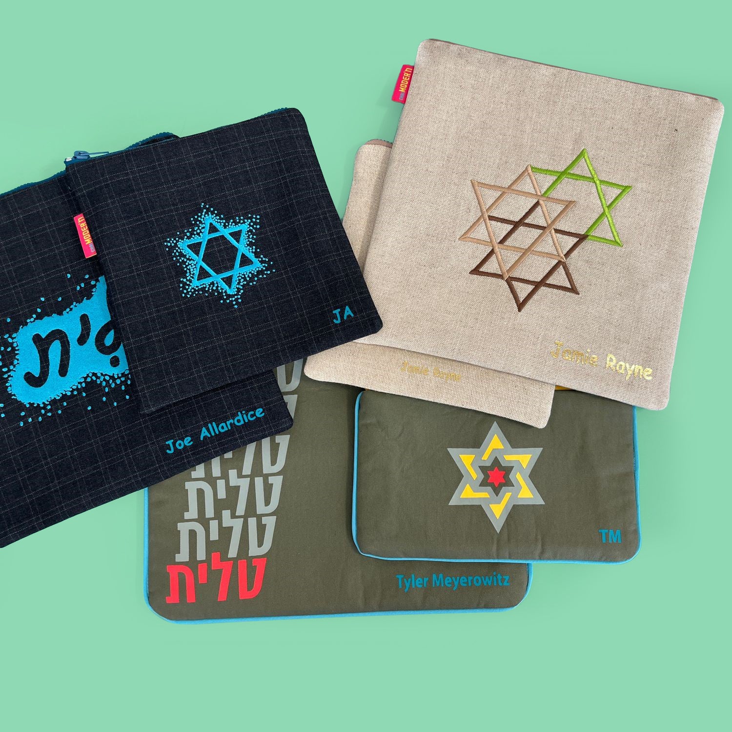 SCHLEP - TALLIT BAG SET - DENIM