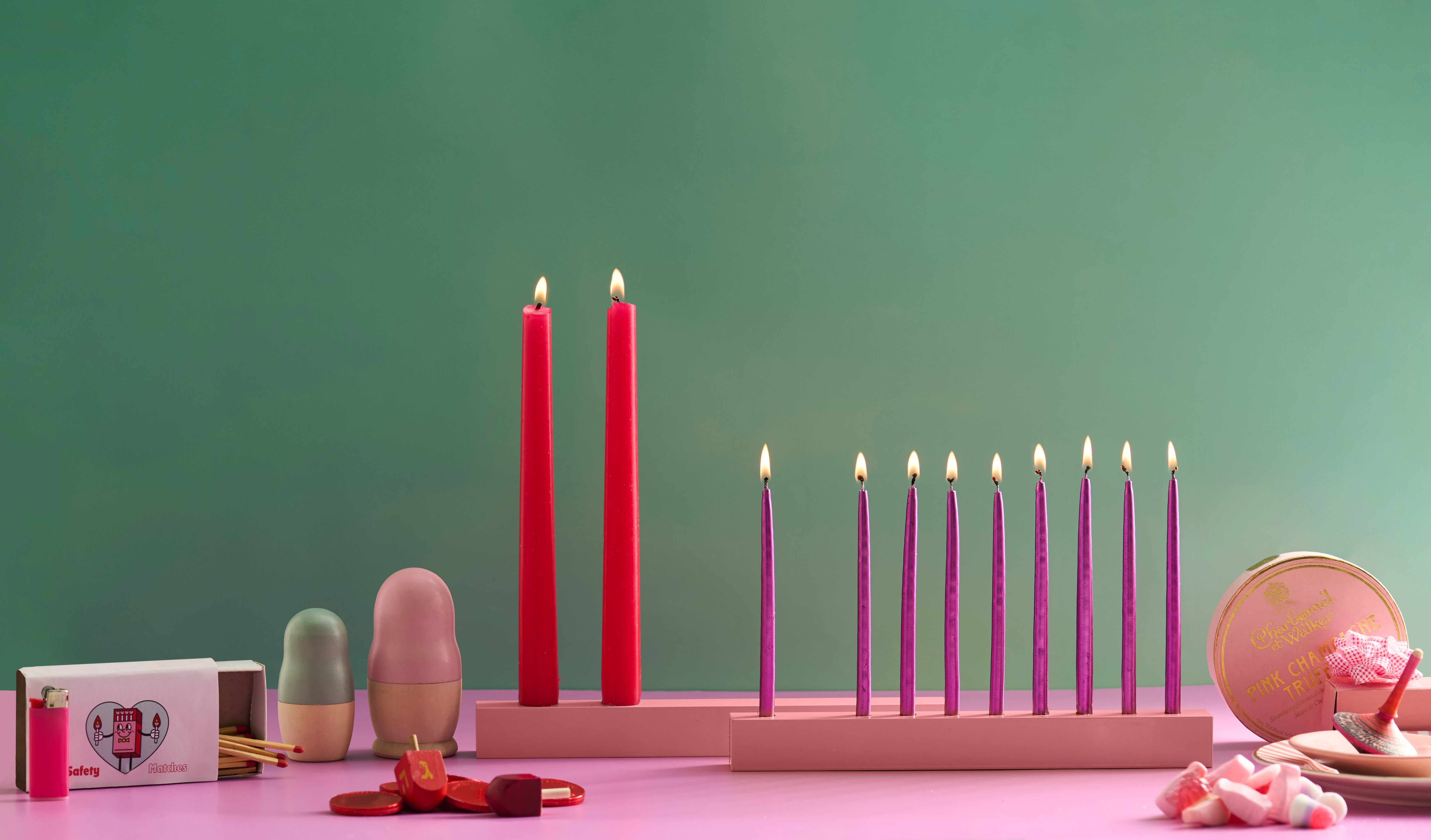 LICHT - DOUBLE MENORAH