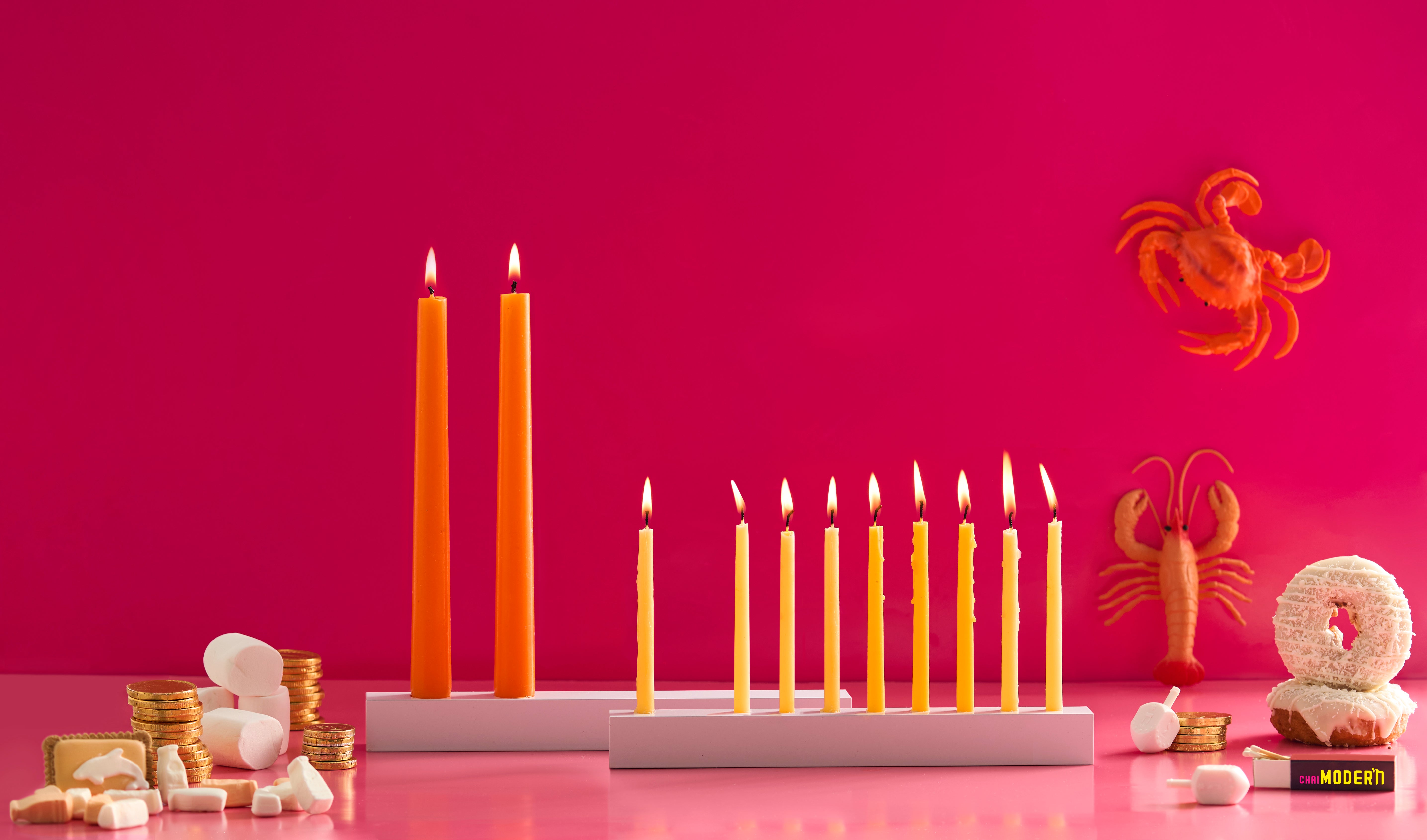 LICHT - DOUBLE MENORAH