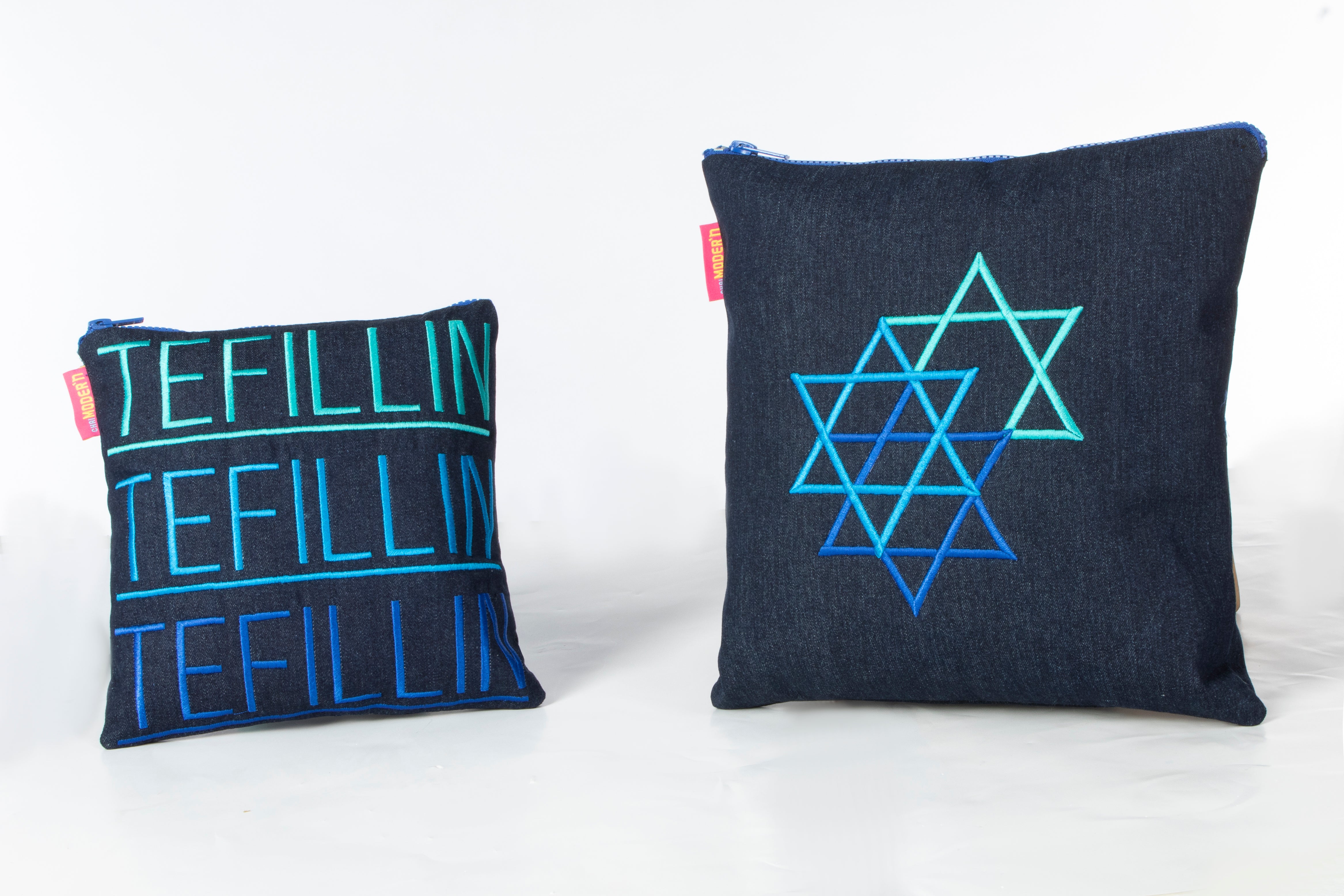 SCHLEP - TALLIT BAG SET - DENIM