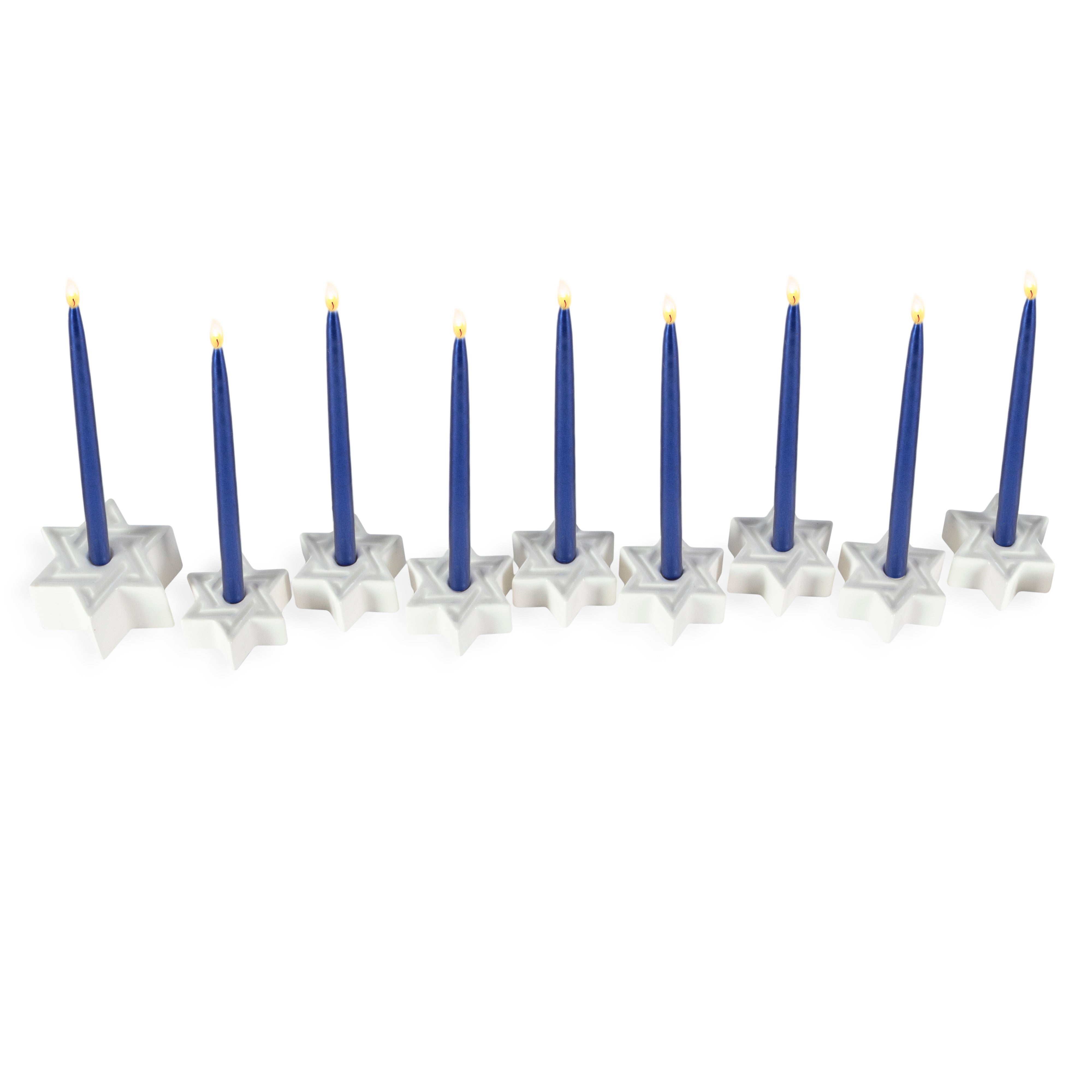 LICHT STAR OF DAVID MENORAH