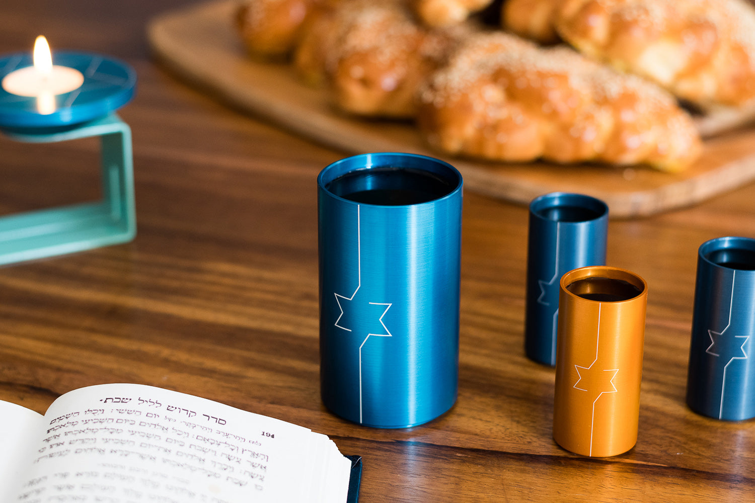 MESHUGGENEH - LARGE KIDDUSH CUP