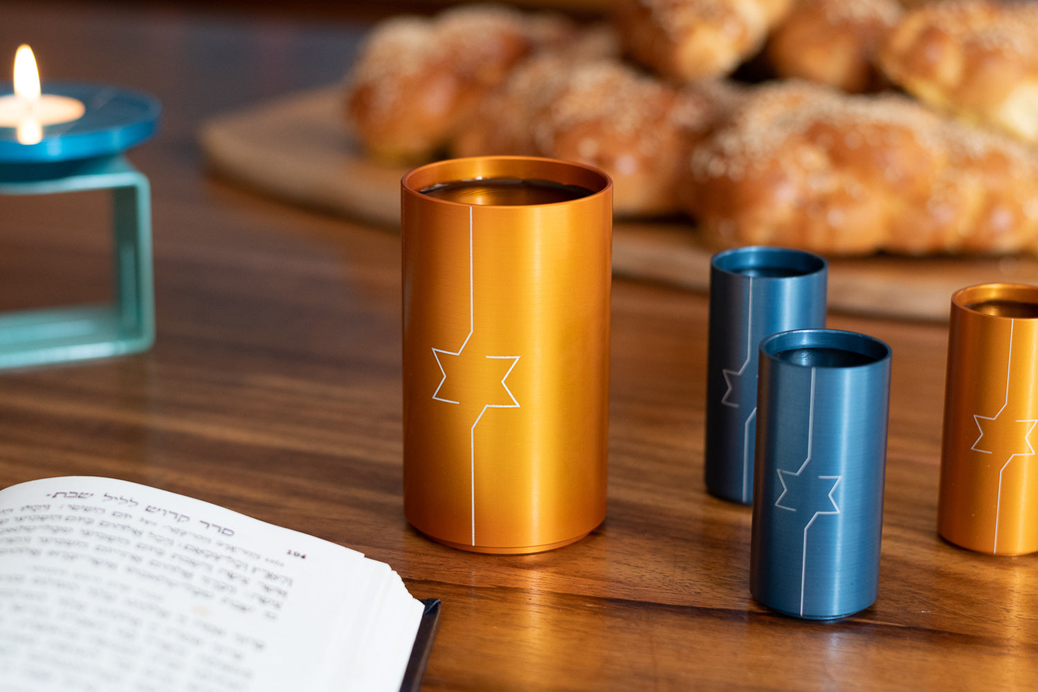 MESHUGGENEH - LARGE KIDDUSH CUP