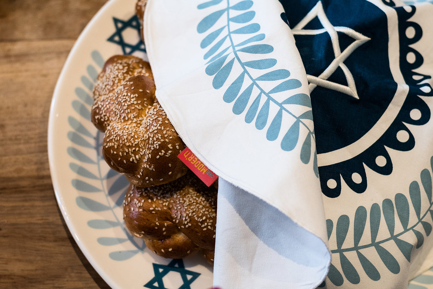 MAZALTOV - CHALLAH COVER