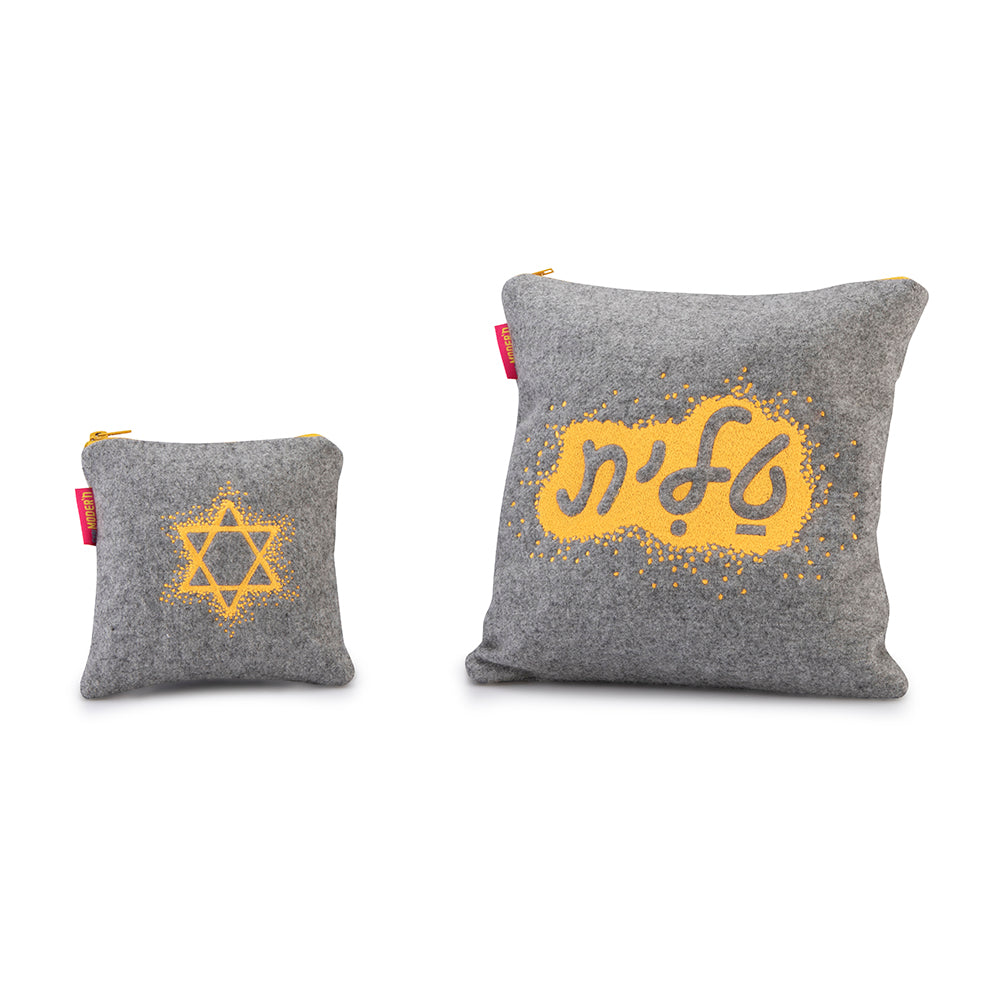 SCHLEPP - TALLIT BAG SET - GREY MELTON