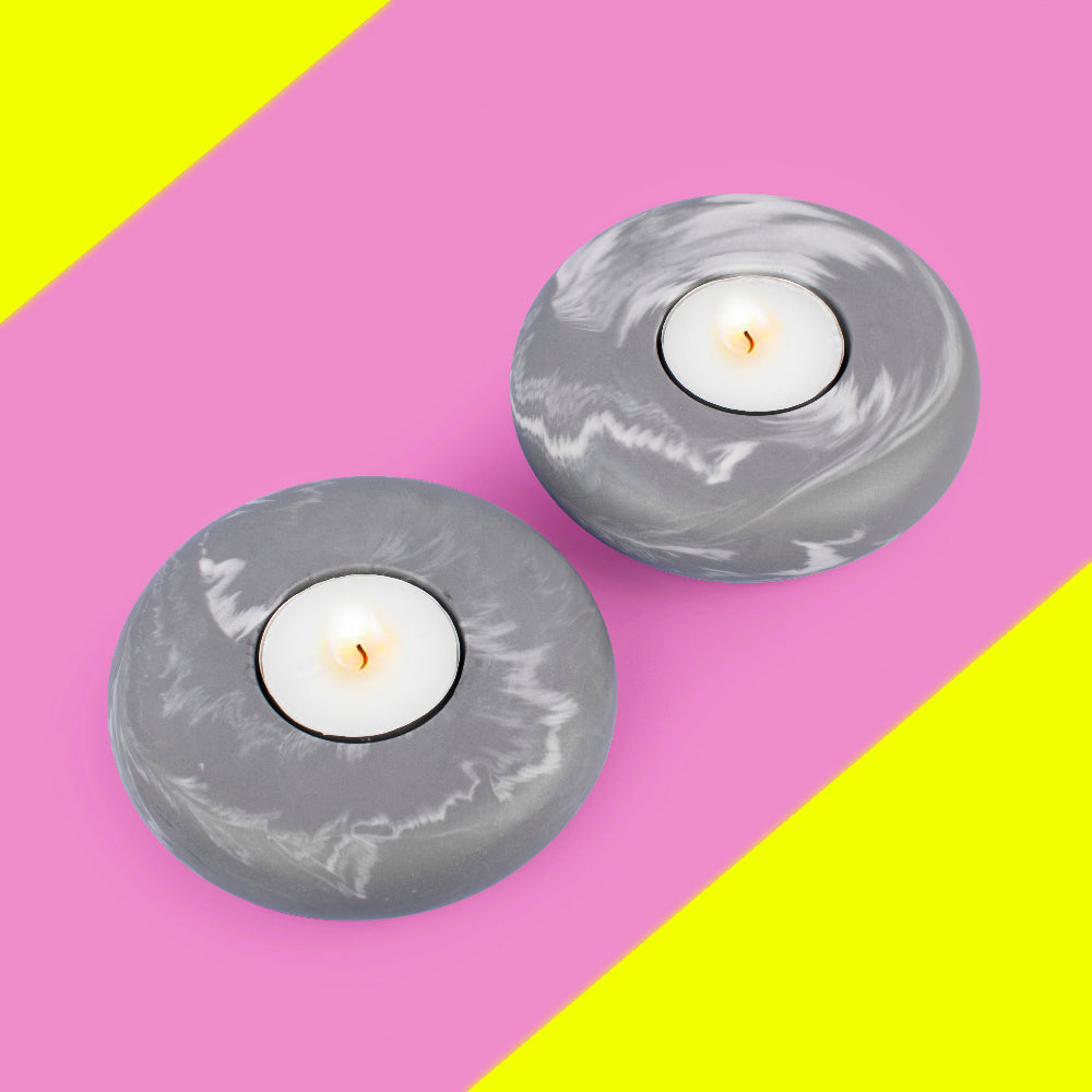 PLATZ - SWIRL TEA LIGHT CANDLE HOLDER