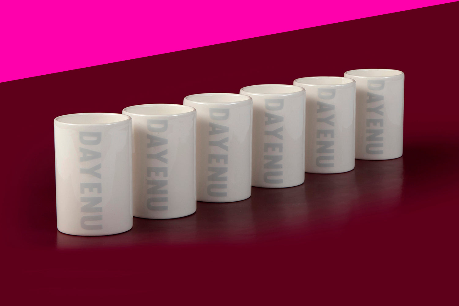 ZILCH - SET OF 6 PASSOVER CUPS