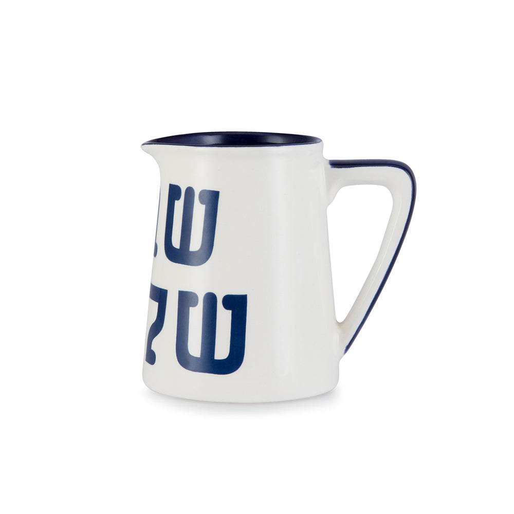 MENSCH - WASH JUG & CLOTH SET