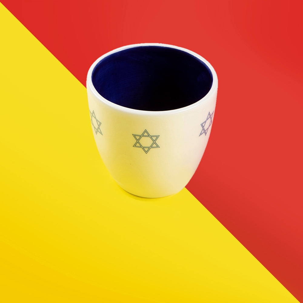 MENSCH - LARGE KIDDUSH CUP