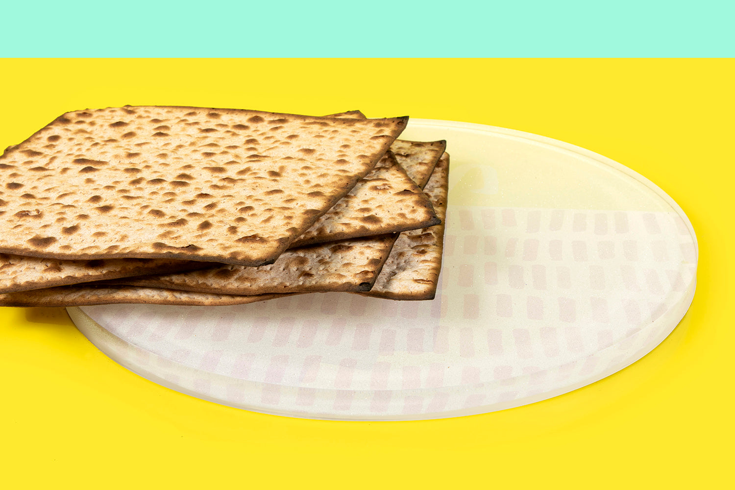 NU - MATZAH PLATE