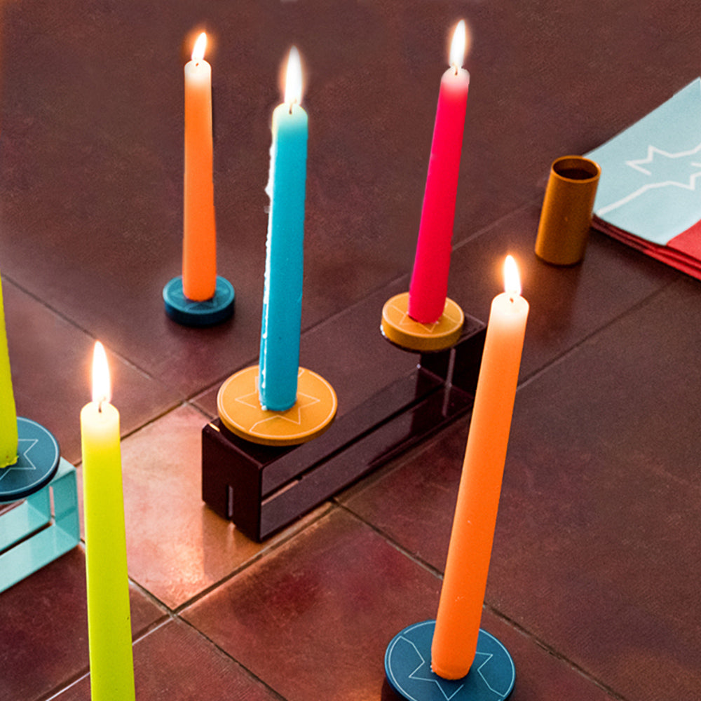 MESHUGGENEH - SHABBAT CANDLE HOLDER