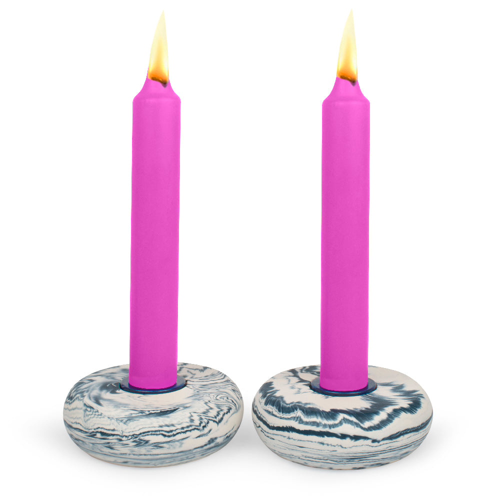PLATZ - SWIRL CANDLESTICKS