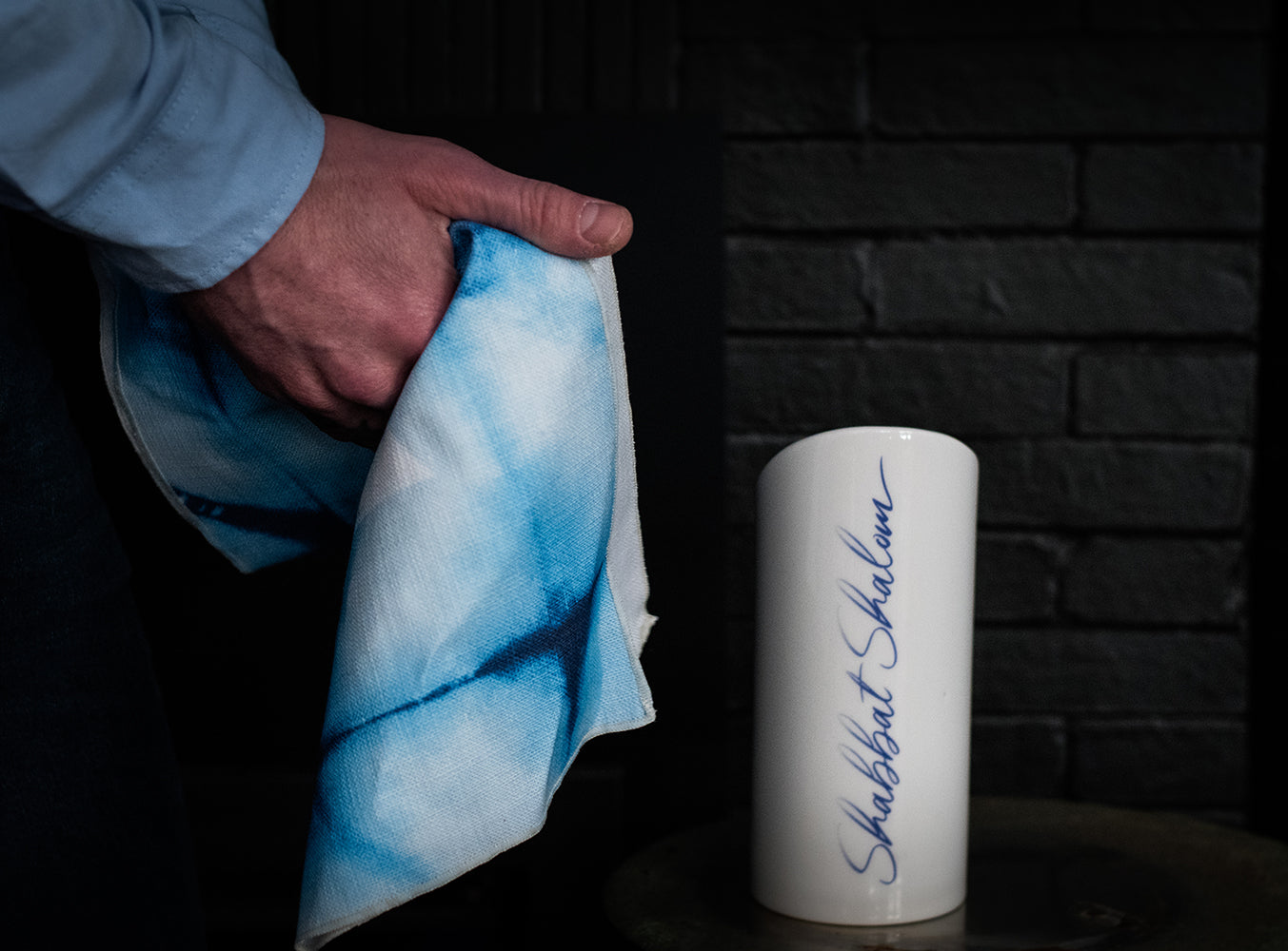 OY VEY - WASH JUG & CLOTH SET