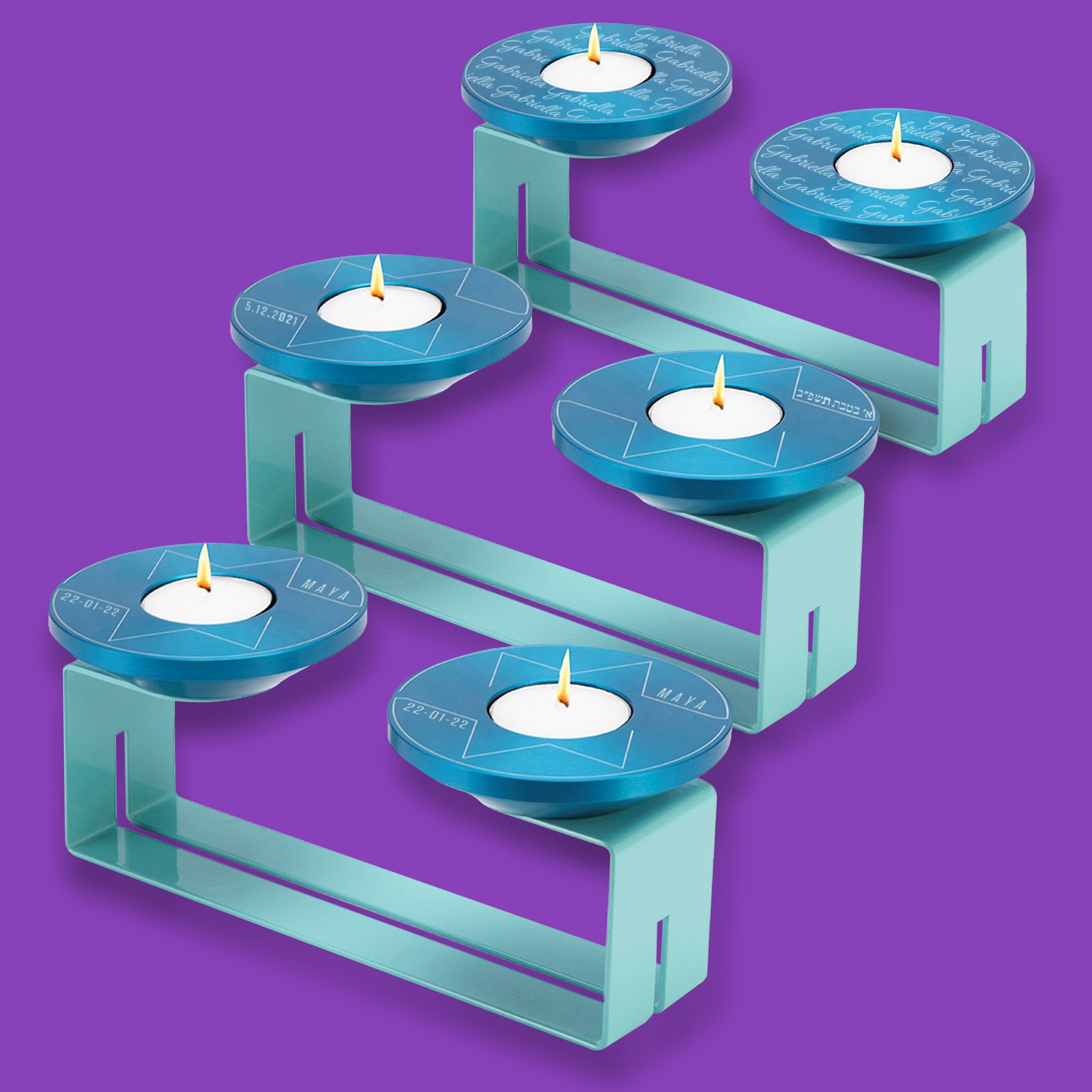 MESHUGGENEH - TEA LIGHT CANDLE HOLDER