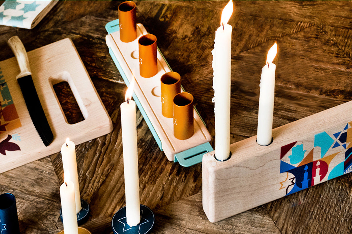 CHUTZPAH - CANDLE HOLDER