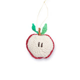 TCHOTCHKES - CROCHET HALF APPLE (Hanging)