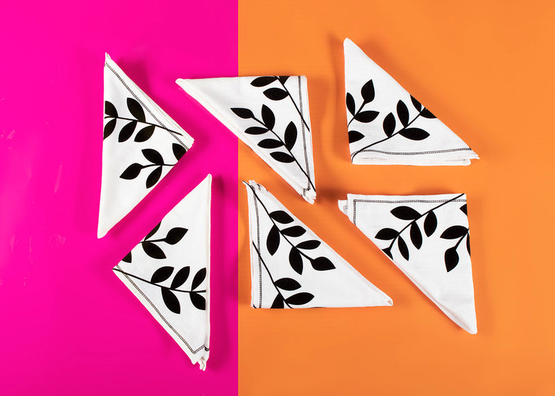 SCHMOOZE - SET OF 6 NAPKINS